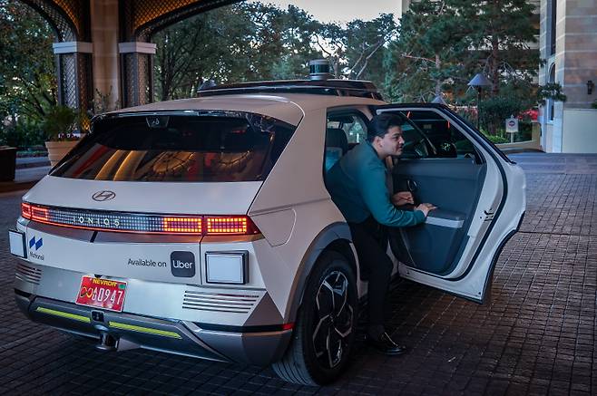 아이오닉 5, 우버 로보택시 운영 시작