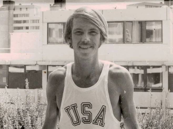 제프 갤러웨이가 1972년 뮌헨 올림픽에 미국 대표로 참가했을 때 모습. 사진 출처 JEFFGALLAWAY.COM