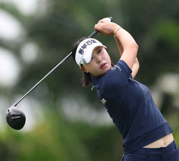 한국여자프로골프(KLPGA) 투어 2026시즌 첫 대회인 '신설 대회' 리쥬란 챔피언십에 출전한 문정민 프로. 사진제공=KLPGA (사진을 무단으로 사용하지 마십시오.)