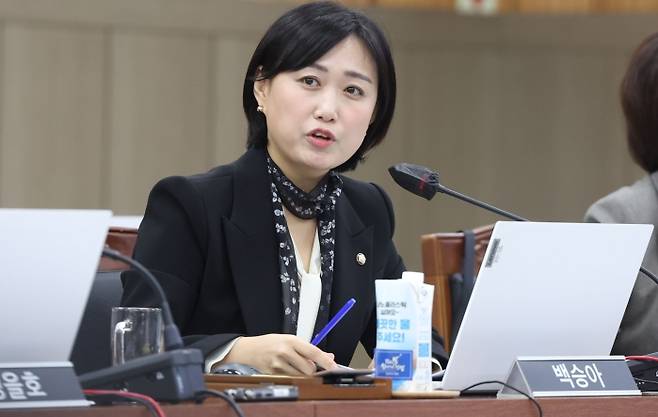 ▲백승아 더불어민주당 원내대변인[연합뉴스]