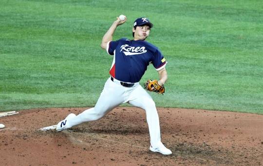 역투하는 조병현. 사진(마이애미=연합뉴스)