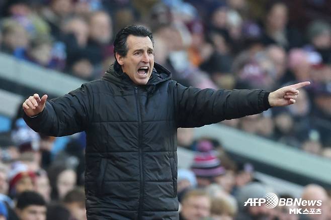 우나이 에메리 애스턴 빌라 감독. 사진=AFPBBNews=News1