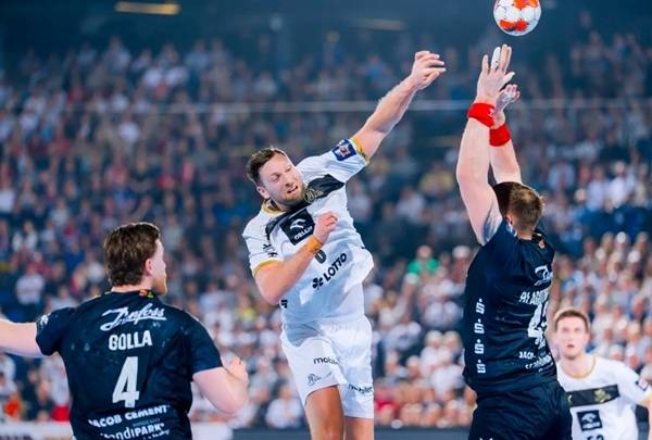 사진 2025/26 EHF 남자 유러피언리그 킬과 플렌스부르크 경기 모습, 사진 출처=유럽핸드볼연맹