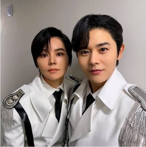 한가인과 김동준.[뉴시스]