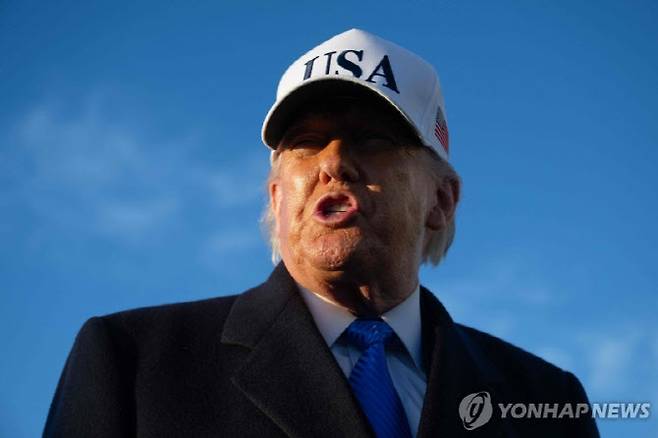 도널드 트럼프 미국 대통령 (AFP=연합뉴스)