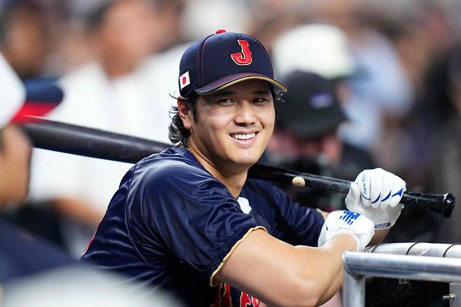 MIAMI, FLORIDA - MARCH 14: Shohei Ohtani #16 of Japan looks on during batting practice before the game against Venezuela at loanDepot park on March 14, 2026 in Miami, Florida. Rich Storry/Getty Images/AFP (Photo by Rich Storry / GETTY IMAGES NORTH AMERICA / Getty Images via AFP)
<저작권자(c) 연합뉴스, 무단 전재-재배포, AI 학습 및 활용 금지>