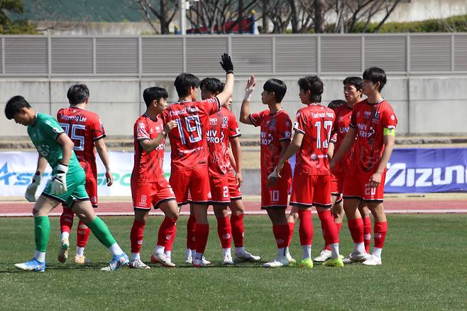 사진제공=한국대학축구연맹