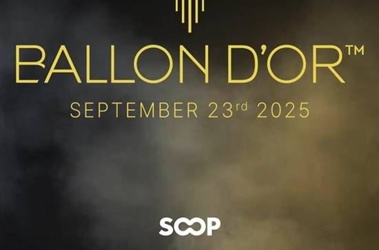 발롱도르 시상식 포스터. (자료=SOOP)