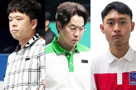 2일 개막하는 PBA투어 4차전 SY베리테옹므챔피언십에선 누가 이변의 주인공이 될까? (왼쪽부터) 노종현 차경회 전재형은 1~3차전 128강전에서 우승후보인 조재호, 초클루, 강동궁을 물리치며 이변을 일으킨 바 있다. (사진=PBA, MK빌리어드뉴스DB)