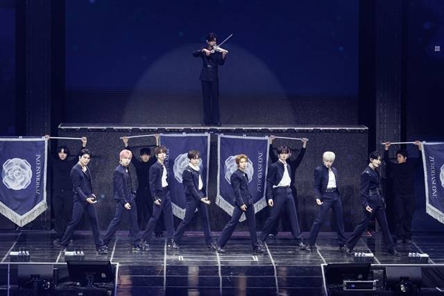 15일 서울 송파구 올림픽공원 KSPO DOME에서 제로베이스원(성한빈, 김지웅, 장하오, 석매튜, 김태래, 리키, 김규빈, 박건욱, 한유진)의 앙코르 콘서트 ‘2026 ZEROBASEONE WORLD TOUR ’HERE&NOW‘ ENCORE’가 개최했다./ 사진=웨이크원