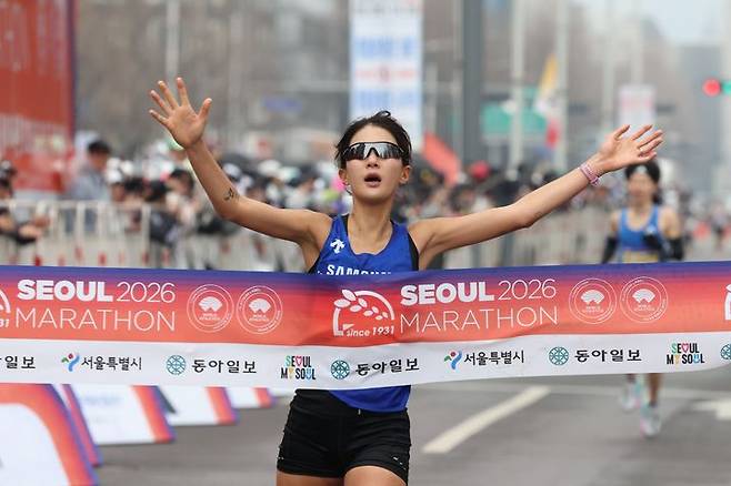 [서울=뉴시스] 마라톤 정다은. (사진=대한육상연맹 제공) 2026.03.15. photo@newsis.com *재판매 및 DB 금지