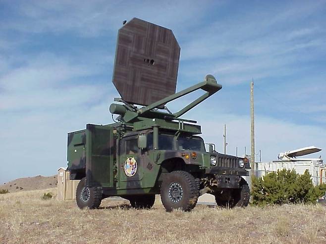 미국이 개발한 능동거부체계(ADS)가 험비 차량에 탑재되어 있다. 세계일보 자료사진