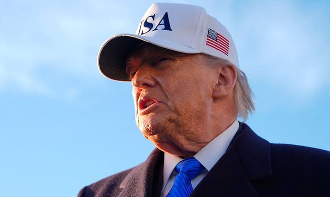 도널드 트럼프 미국 대통령. AP연합