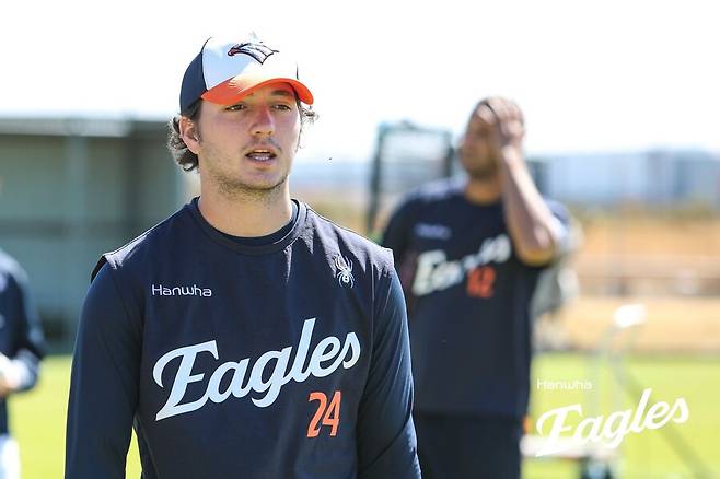 ▲ 오웬 화이트 ⓒ한화 이글스