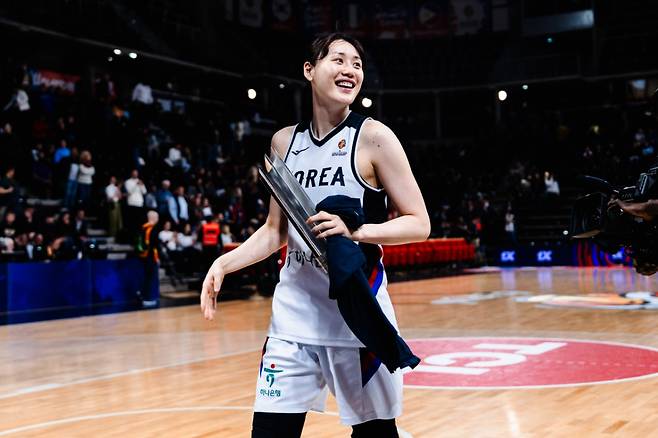 강이슬. /사진=대한민국농구협회 제공