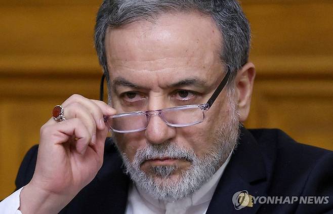 아바스 아라그치 이란 외무장관 [로이터=연합뉴스 자료사진. 재판매 및 DB 금지]