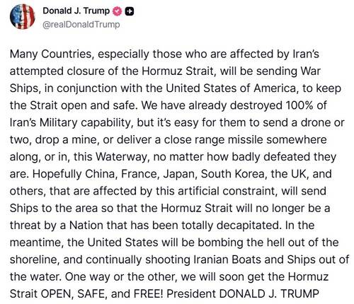 트럼프 대통령 트루스소셜 게시물 [트루스소셜 캡처.재판매 및 DB금지]