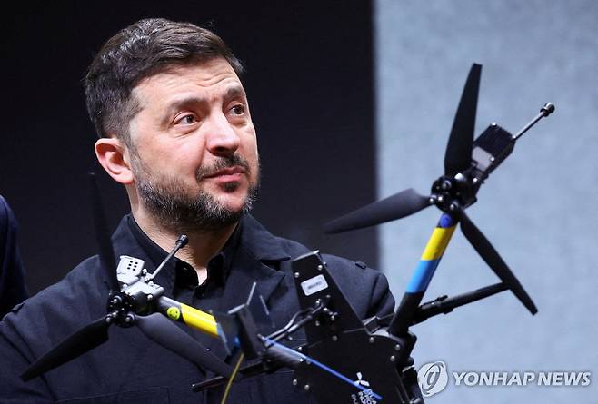 볼로디미르 젤렌스키 우크라이나 대통령 [로이터 연합뉴스 자료사진. 재판매 및 DB 금지]