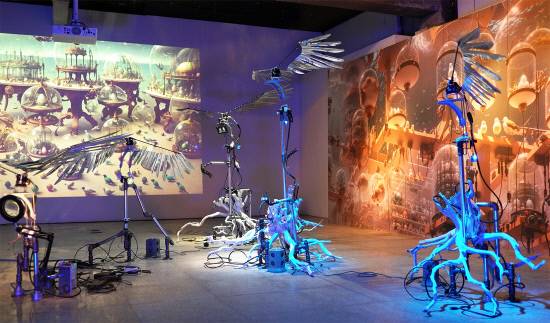 오주영 作 '황조롱이 드론'.