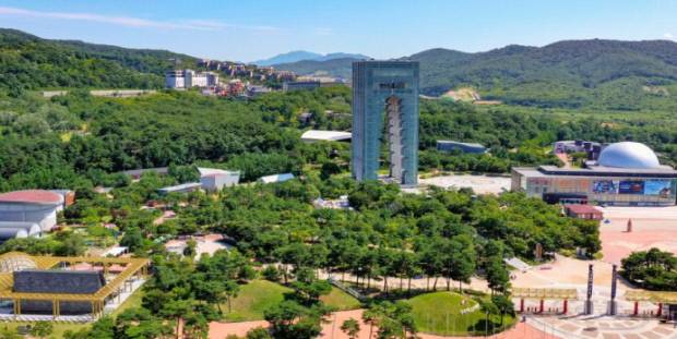 경북도시숲전경(포항북구청도시숲). 경북도 제공