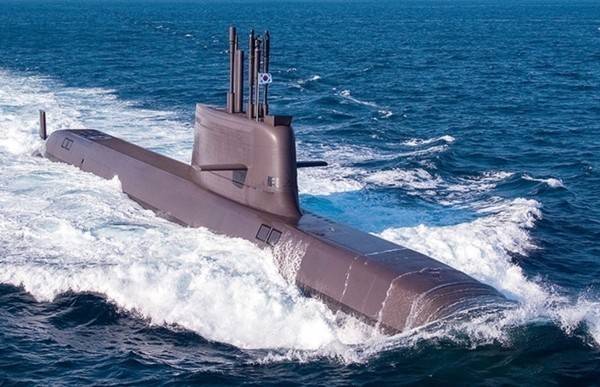 한화오션이 건조한 잠수함. [출처= 한화오션]