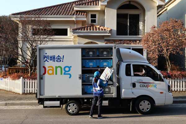 쿠팡 배송 차량./사진=쿠팡 제공