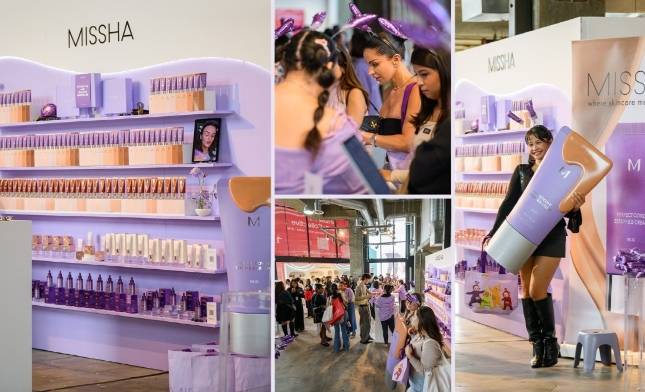 지난해 미국 로스앤젤레스에서 열린 '틱톡샵 K뷰티 콜렉티브'에 참여한 미샤./사진=에이블씨엔씨 제공