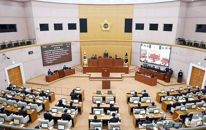 대전시의회는 16일 295회 임시회 1차 본회의를 열었다. (시의회 제공) / 뉴스1