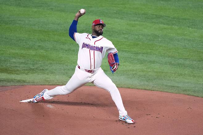 도미니카공화국의 루이스 세베리노가 미국과의 준결승에 선발등판했다. AP 연합뉴스