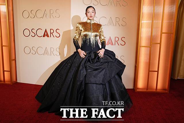 레드카펫 오른 오드리 누나. /로스앤젤레스=AP.뉴시스