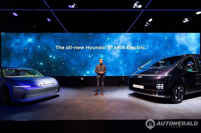 현대차가 2026 브뤼셀 모터쇼에서 '더 뉴 스타리아 EV'를 세계 최초로 공개했다. (현대자동차 제공)