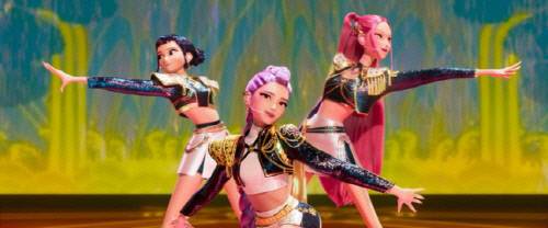 넷플릭스 애니메이션 영화 '케이팝 데몬 헌터스'. 넷플릭스 캡쳐