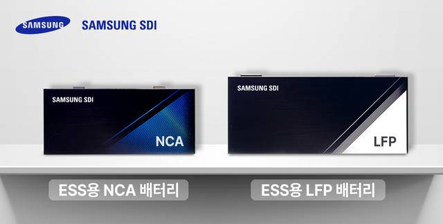 삼성SDI의 미국 생산 ESS용 배터리. 삼성SDI 제공.