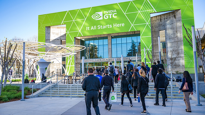 엔비디아 그래픽처리장치 테크 컨퍼런스(GTC) 2026'. 〈사진=엔비디아 뉴스룸〉