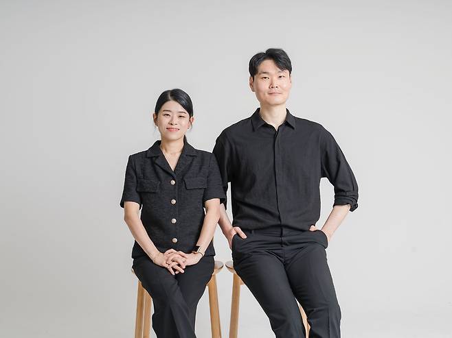 국립국악관현악단 상주작곡가 손다혜, 홍민웅. [사진 국립국악관현악단]