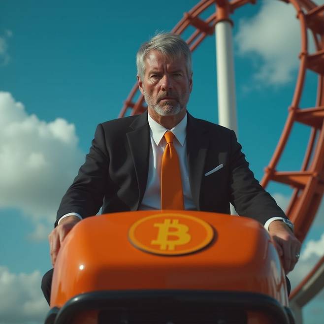 마이클 세일러 스트레티지 회장./마이클 세일러 X(옛 트위터)