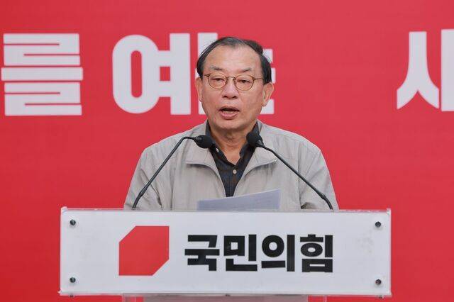 국민의힘 이정현 공천관리위원장. 연합뉴스