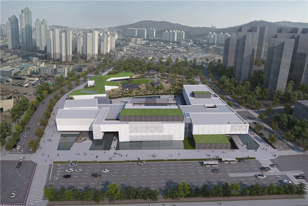 2028년 하반기 개관 예정인 인천뮤지엄파크 조감도. [인천시]