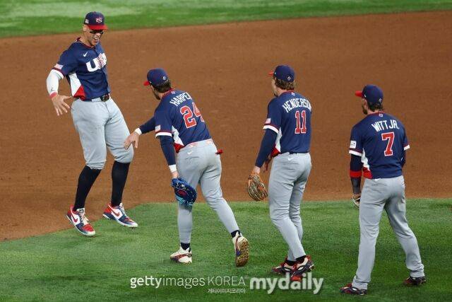 미국야구대표팀/게티이미지코리아