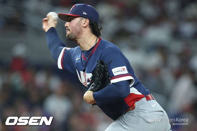 [사진] 미국 야구 대표팀 폴 스킨스. ⓒGettyimages(무단전재 및 재배포 금지)