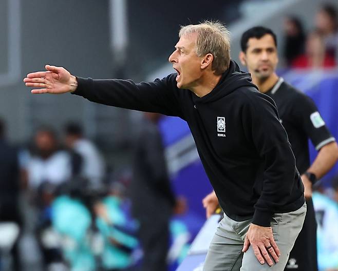 한국축구대표팀감독 당시 클린스만. 연합뉴스