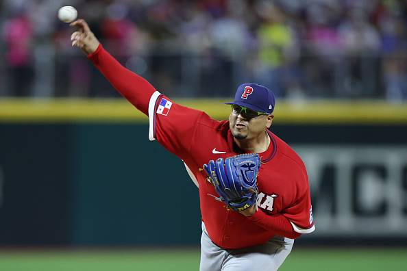 파나마 국가대표팀으로 WBC에 출전한 아리엘 후라도. 게티이미지