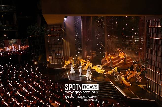 ▲ 케이팝 데몬 헌터스 골든 축하무대. ⓒ게티이미지