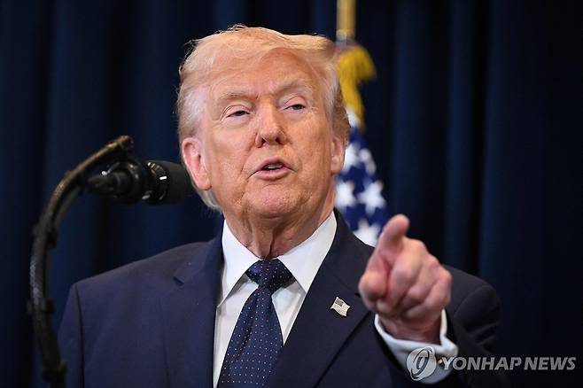 트럼프 대통령 [AFP=연합뉴스 자료사진. 재판매 및 DB 금지]