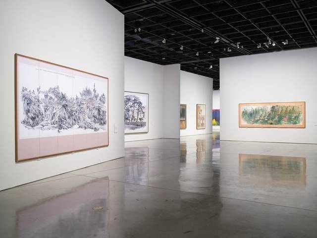 대구미술관 개관 15주년 기념 특별전 '서화무진' 전시장 전경