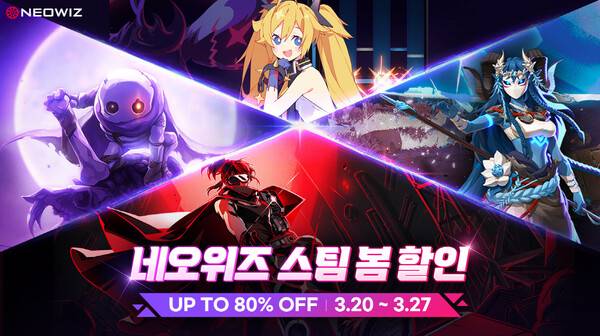 네오위즈 스팀 인디게임 할인 대표 이미지(사진=네오위즈 제공)