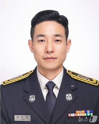 경기 분당소방서 소속 김홍중 소방교. (분당소방서 제공. 재판매 및 DB 금지) 2026.3.17/뉴스1