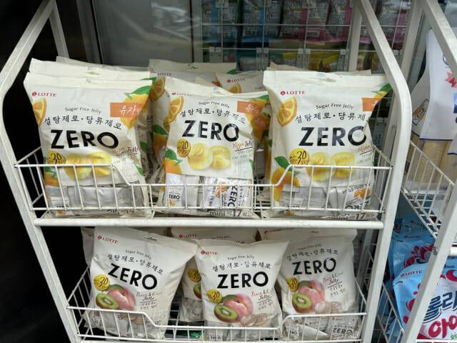 서울 시내 한 대형마트에 진열된 저당 제품군 (사진=지디넷코리아)