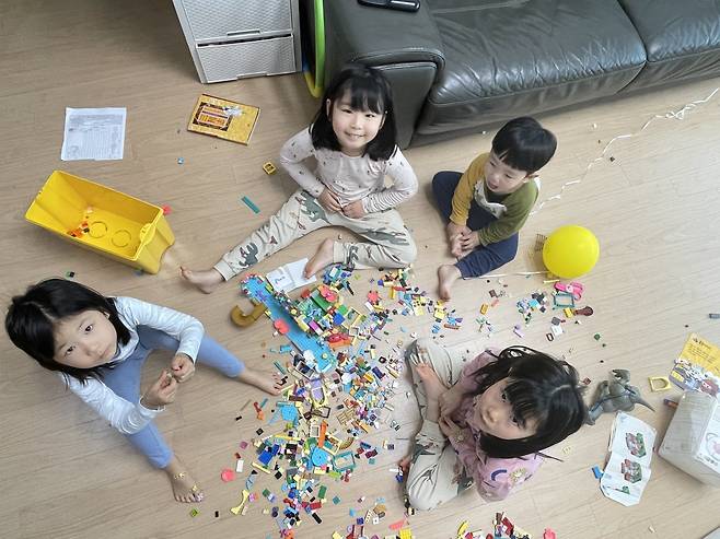 제주 수눌음돌봄공동체에 참여한 아이들. 2016년 18개 팀으로 시작한 이 사업을 올해 12배 이상 커진 220개 팀으로 늘었다. 제주도 제공