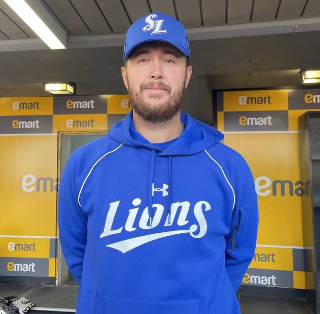 삼성 새 외국인 투수 잭 오러클린.연합뉴스